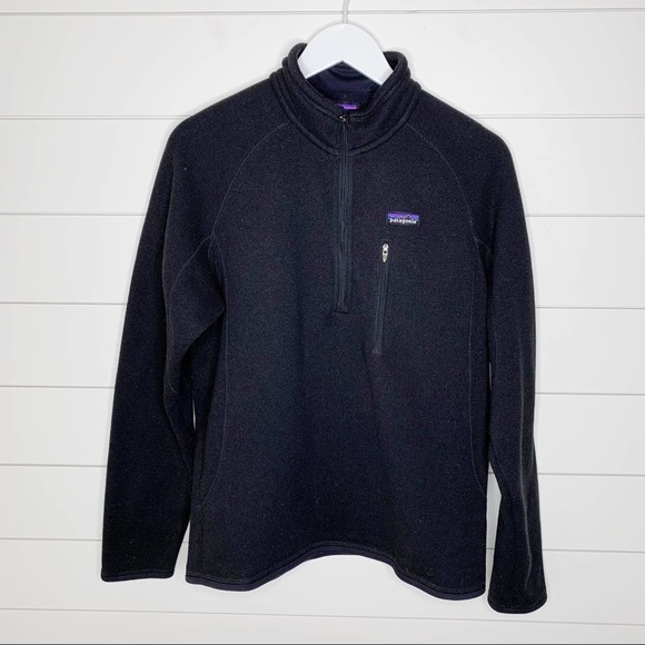 Patagonia Other - Patagonia Mens Better Sweater 1/4 Zip Black Medium